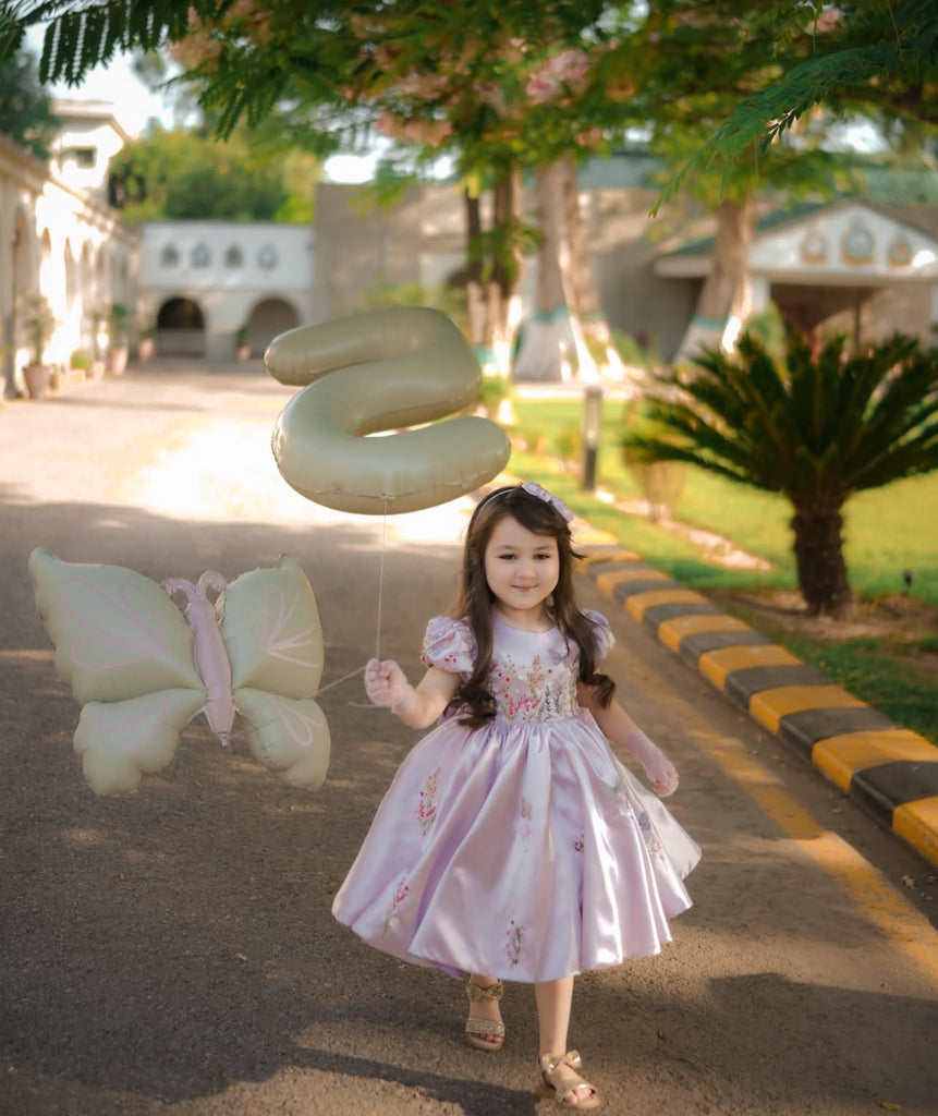 Hiba lilac Fairy Dress