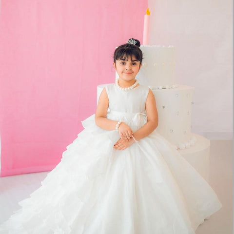 The Sleeping Beauty White Gown