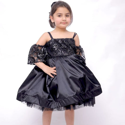 Dark Magical Black Frock