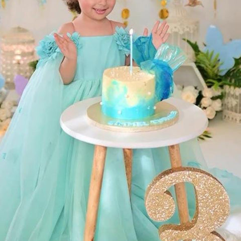 Hayat Briar Rose Dress (Blue)