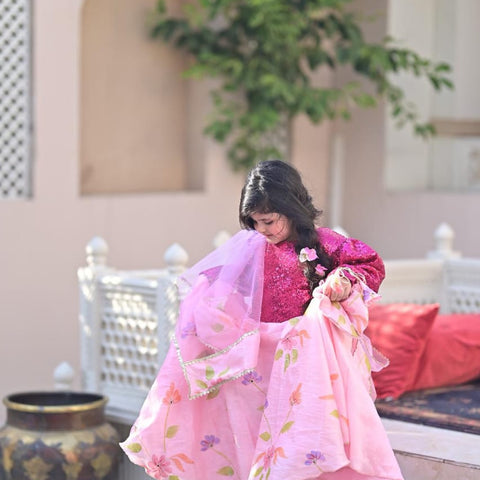 The Noorjahan Lehenga Set sale