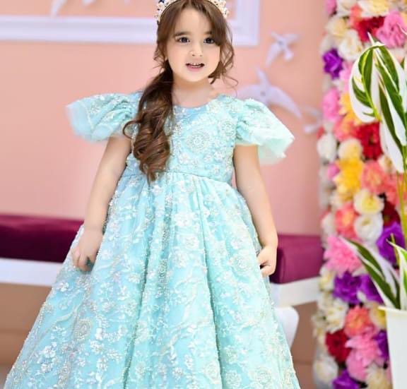 Icey cutdana dress