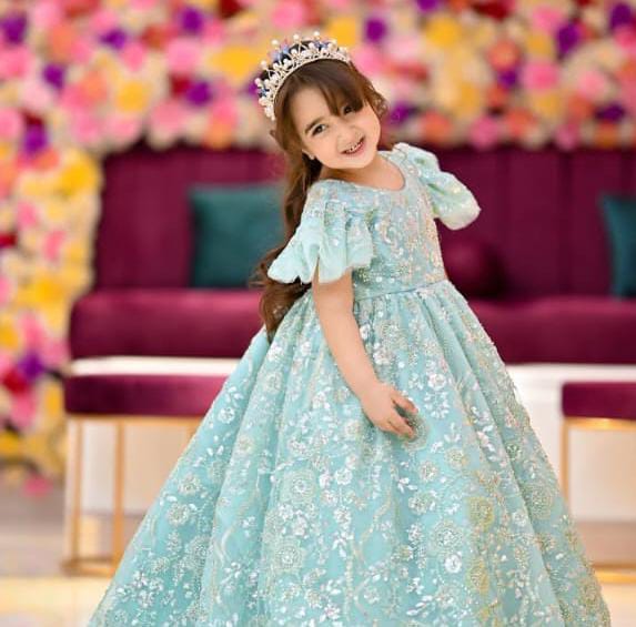 Icey cutdana dress