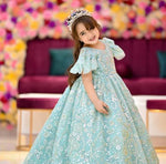 Icey cutdana dress