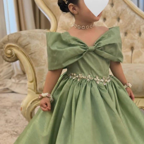 Pistachio Princess Frock