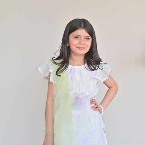 The puffy pastel gharara set