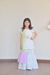 The puffy pastel gharara set