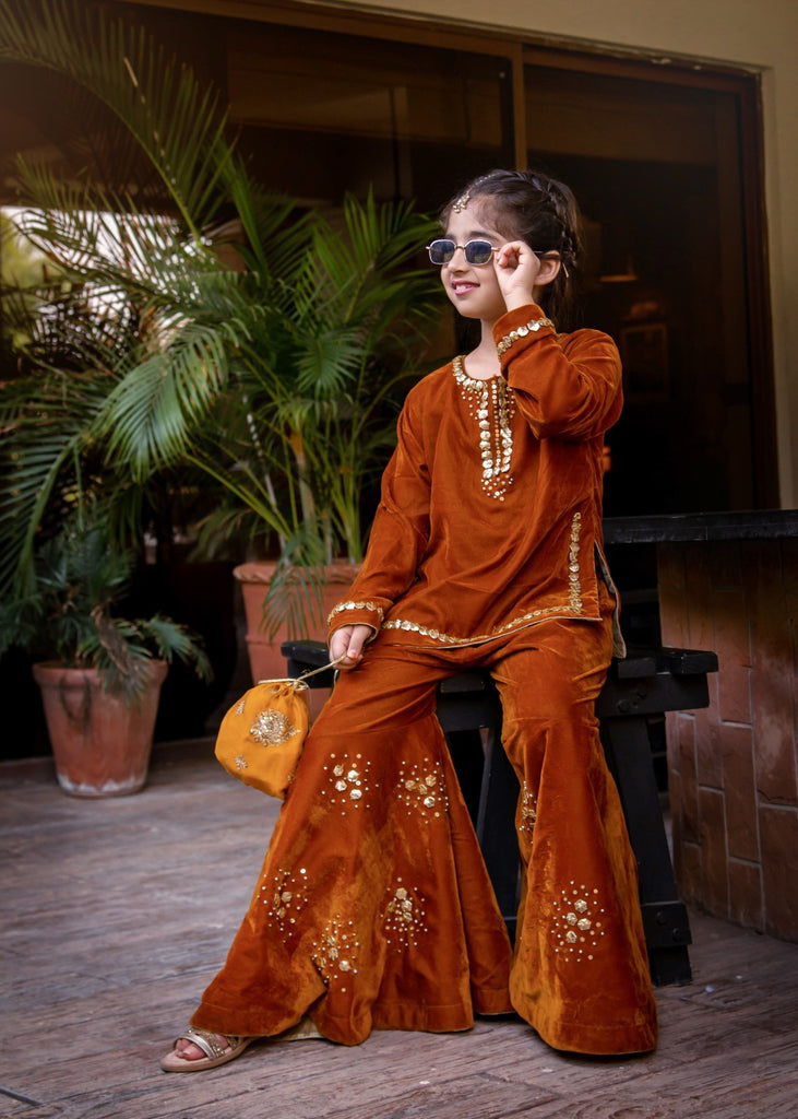 The banafsheh velevet set