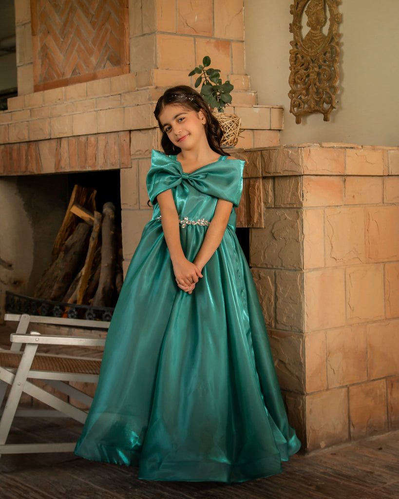 Elsa Princess gown (green)