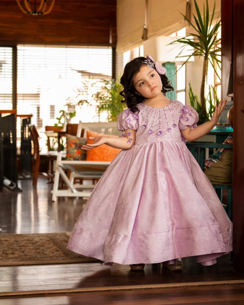 The enchanted lilac dress