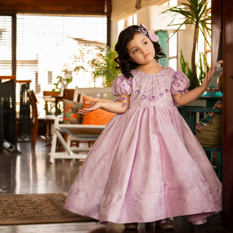 The enchanted lilac dress