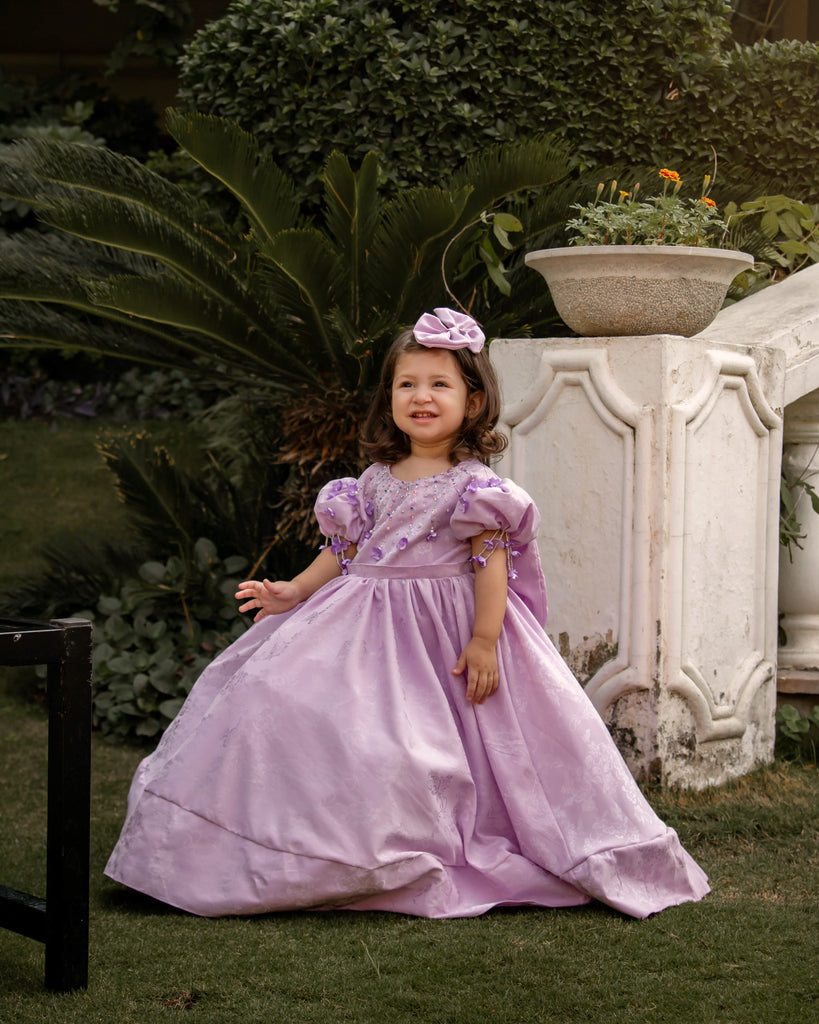 The enchanted lilac dress