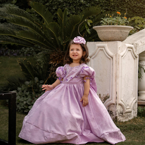 The enchanted lilac dress