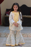 Petal and Plaid gharara set